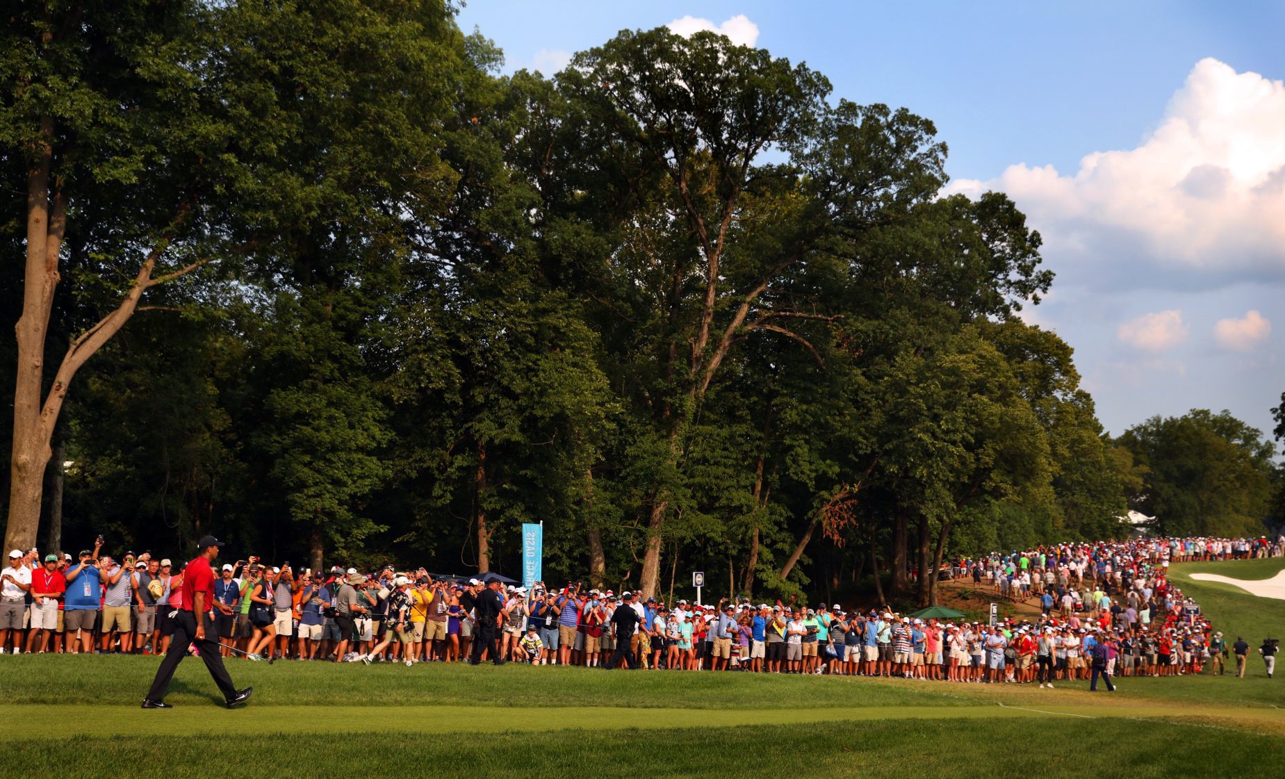 Woods finishes second at 100th PGA Championship at Bellerive